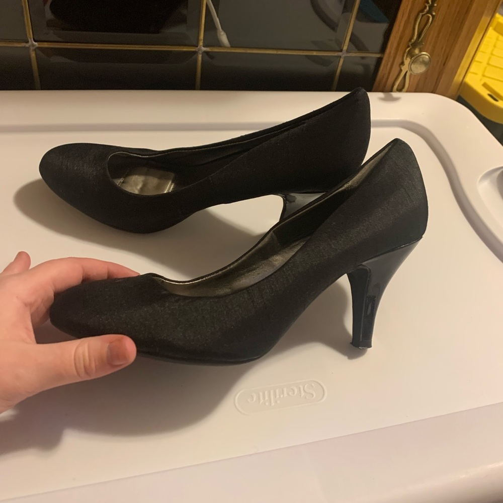 Mootsies Tootsies Black Heels 👠